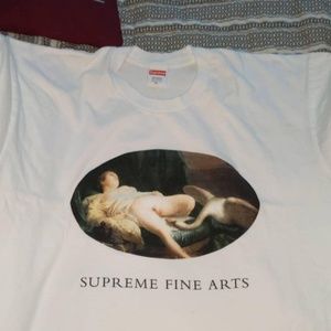 supreme swan shirt